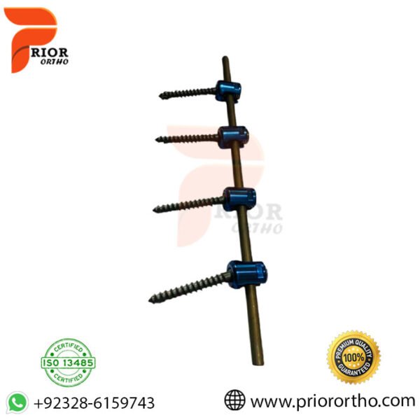 Pedicle Screws with Rods 5.5mm