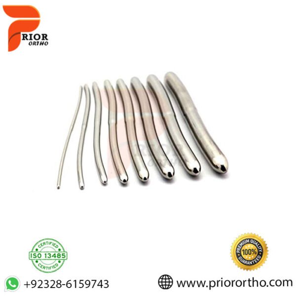 8 Pcs Hegar Dilators Double Ended