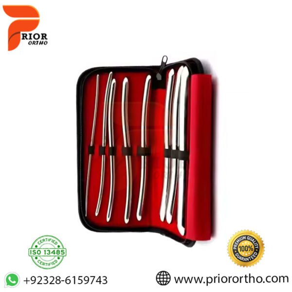 8 Pcs Hegar Dilators Set Double Ended