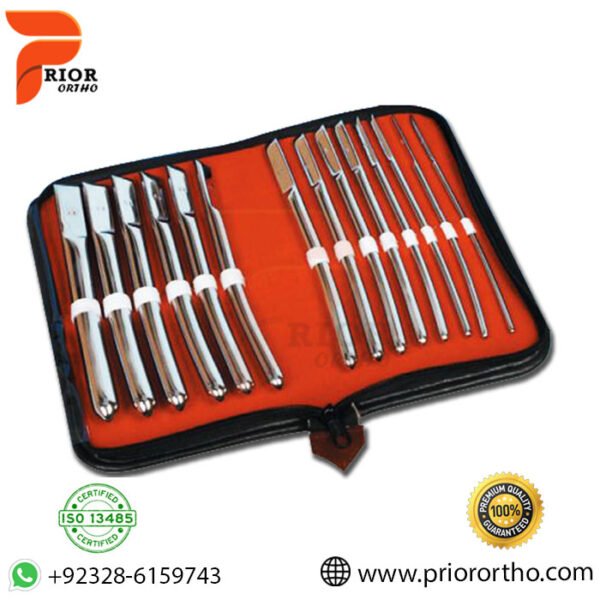 14 Pcs Hegar Dilators Set Single Ended