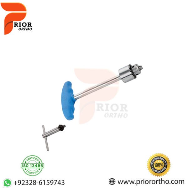 Orthopedic T-Handle Drill Chuck