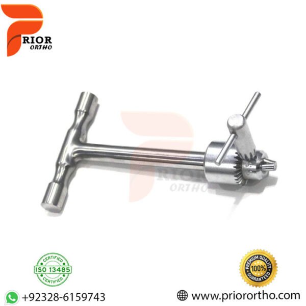 Orthopedic T-Handle Drill Chuck