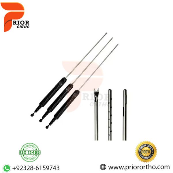 Liposuction Cannula Set 3 pieces
